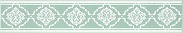 AD/D326/SG1547 Петергоф зеленый 40,2x7,7 керамический бордюр