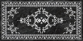SG592702R Риальто серый темный декорированный лаппатированный 119,5x238,5 керамогранит