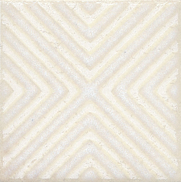 STG/B403/1266H Амальфи орнамент белый 9,8*9,8 вставка