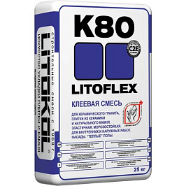 LitoFlex K80 Клеевая смесь (25 кг мешок)