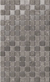 MM6361 Гран Пале серый мозаичный 25x40 керамический декор
