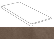 Ступень Dwell Brown Leather Scalino 33x60 (A1K0) 