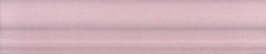 BLD018 Багет Мурано розовый 15*3 керамический бордюр