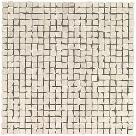 Marvel Clauzetto White Tumbled Mosaic (9STL) керамическая плитка