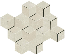 Мозаика Marvel Imperial White Mosaico 3D (AEPI) 30,5x26,4 