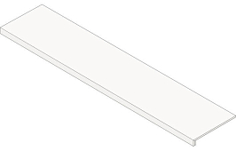 Ступень Kone White Scalino 33x150 (A8N7) 