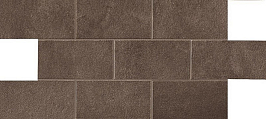 Dwell Brown Leather Brick Lappato (A1E6) керамогранит
