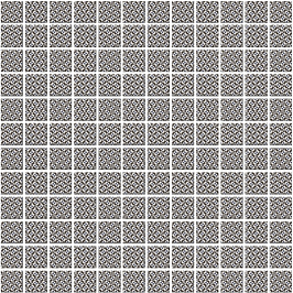 20108 Кастелло орнамент серый 29,8*29,8 керамическая плитка