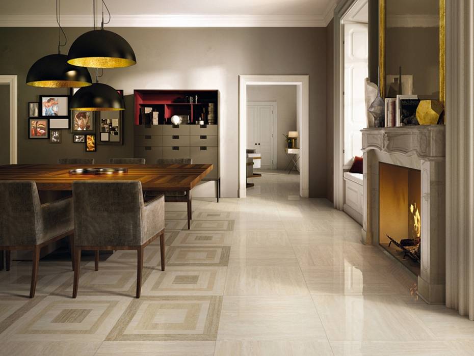Интерьер Travertino/Травертино от Italon Интерьер Travertino/Травертино от Italon