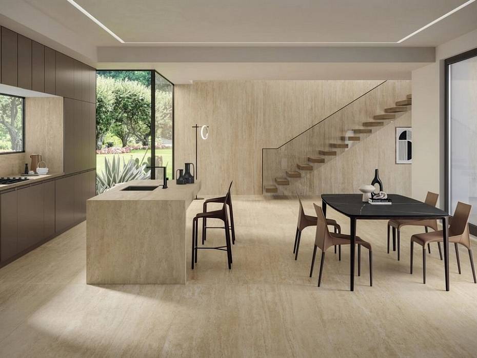 Интерьер Marvel Travertine от Atlas Concorde Italy Интерьер Marvel Travertine от Atlas Concorde Italy
