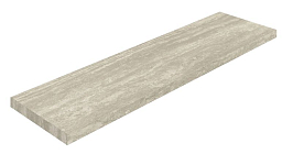 Ступень Рим Грэй 33x120 угловая левая