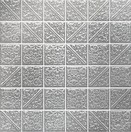 21051 Ла-Виллет металл 30,1*30,1 керамическая плитка мозаичная