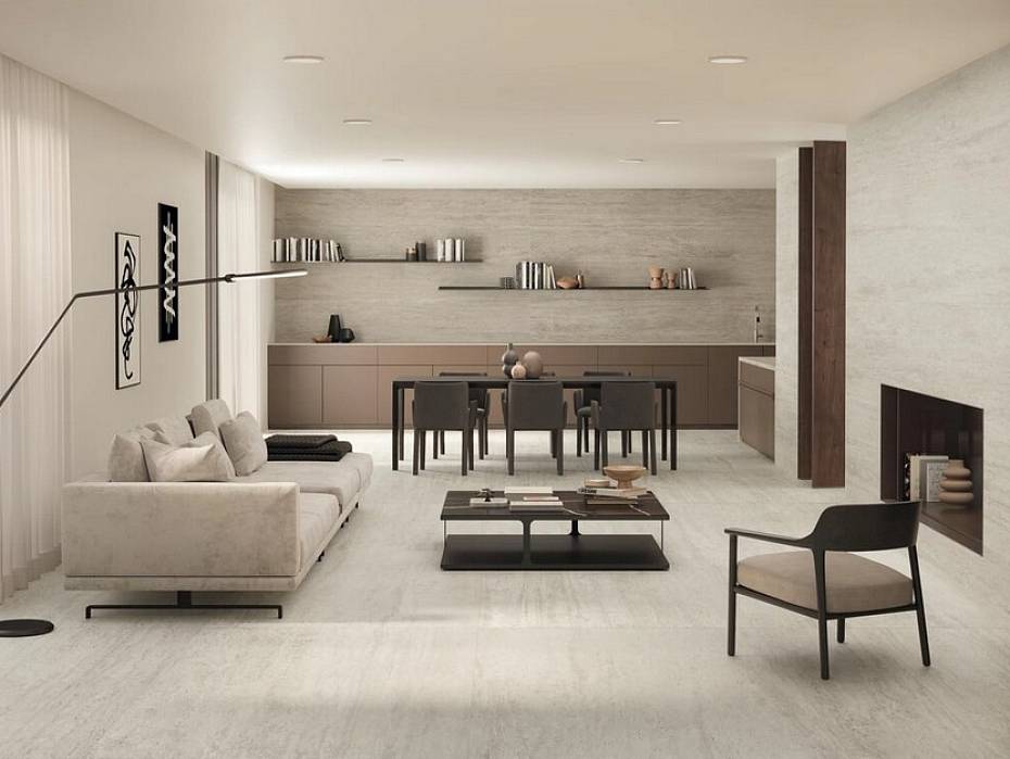 Интерьер Marvel Travertine от Atlas Concorde Italy Интерьер Marvel Travertine от Atlas Concorde Italy