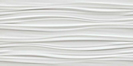 Плитка 3D Ribbon White Matt 40x80 (8SBW) 