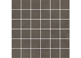 DD6418/MM Про Чементо мозаичный коричневый темный матовый 30x30x0,9 декор (гранит)