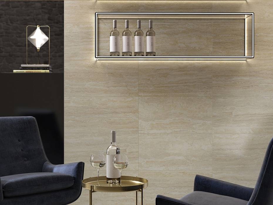 Интерьер Travertino/Травертино от Italon Интерьер Travertino/Травертино от Italon