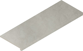 Ступень Форум Вэйв Сильвер 33x80 угловая правая