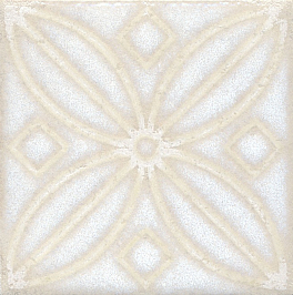 STG/B402/1266H Амальфи орнамент белый 9,8*9,8 вставка
