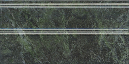 FMA031R Плинтус Серенада зеленый глянцевый обрезной 30x15x1,7