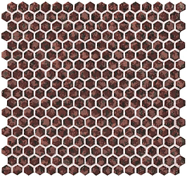 Dwell Rust Hexagon Gold (6DHR) керамическая плитка
