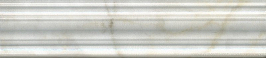 BLE024 Багет Кантата белый глянцевый 25x5,5x1,8 бордюр