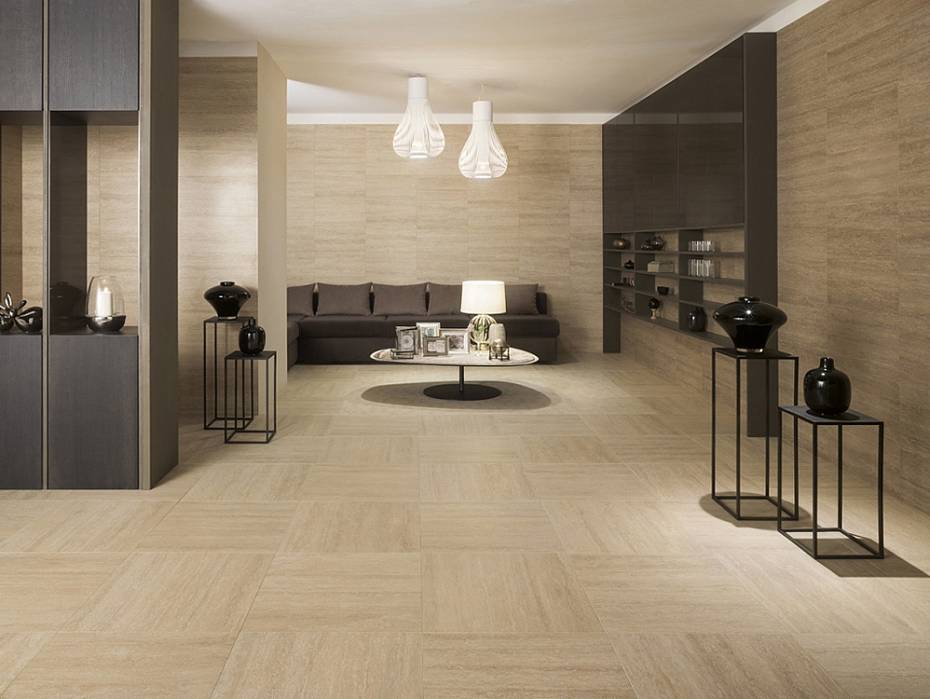 Интерьер Travertino/Травертино от Italon Интерьер Travertino/Травертино от Italon