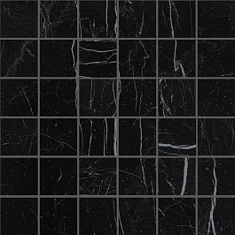 Мозаика Roma Diamond Nero Reale Gres Macromosaico (fNGG)