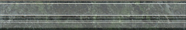 BLC032R Серенада зеленый глянцевый обрезной 30x5x1,9 бордюр
