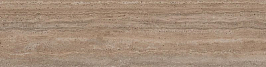 KM6012G0981RGCF Ступень фронтальная клееная Про Травертин коричневый светлый матовый обрезной 33x119