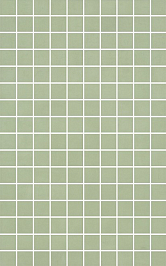 MM6409 Левада мозаичный зеленый светлый глянцевый 25х40 декор