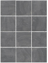 1300 Дегре серый темный, полотно 30х40 из 12 частей 9,9х9,9 9,9*9,9 керамический гранит