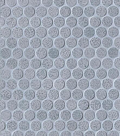 Мозаика Color Line Silver/Avio Round Mosaico (fNMM)