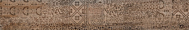 DL550300R Про Вуд бежевый темный декорированный обрезной 30x179 керамический гранит