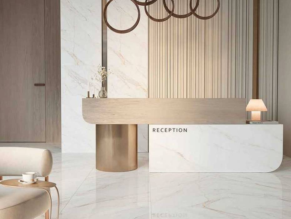 Интерьер Calacatta Gold от Creto Интерьер Calacatta Gold от Creto