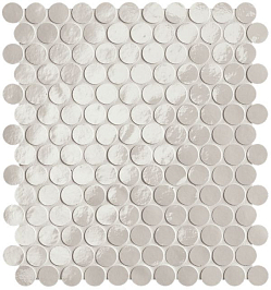 Мозаика Glim Ghiaccio Round Mosaico Brillante  (fROI)