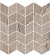 KMD2MSM014BR Ифран мозаичный бежевый светлый глянцевый обрезной 30x31,2x0,9 декор