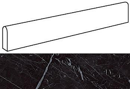 Плинтус Marvel Nero Marquina Battiscopa Matt (ATDX) 