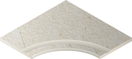 Бортик Контемпора Пур 60x60 с выемкой угловой закруглённый 30 X2 (620090000272)