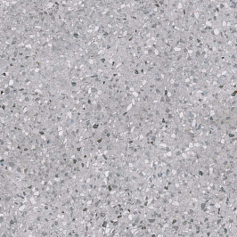 SG632620R Терраццо серый обрезной 60x60x0,9 керамогранит