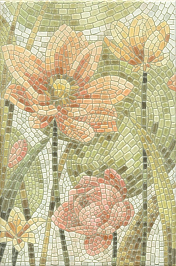 HGD/A146/880L Летний сад Лилии лаппатированный 20*30 керамический декор