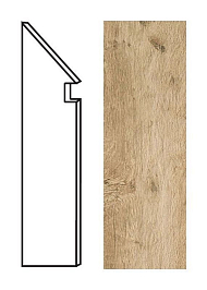 Плинтус Axi Golden Oak Battiscopa Sag. SX (ANMJ) 