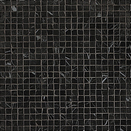 Мозаика Roma Diamond Nero Reale Gres Micromos (fNJM)