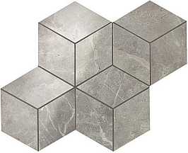 Мозаика Marvel Grey Fleury Mos. Esagono Lapp. (ADVO) 