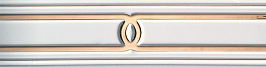 Декор Marvel Gold White 7,8x30,5 (LVGW) 