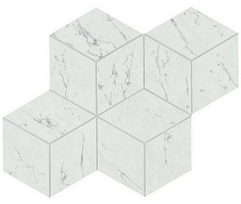 Мозаика Marvel Carrara Pure Mosaico Esag. Lapp. (AS2J) 