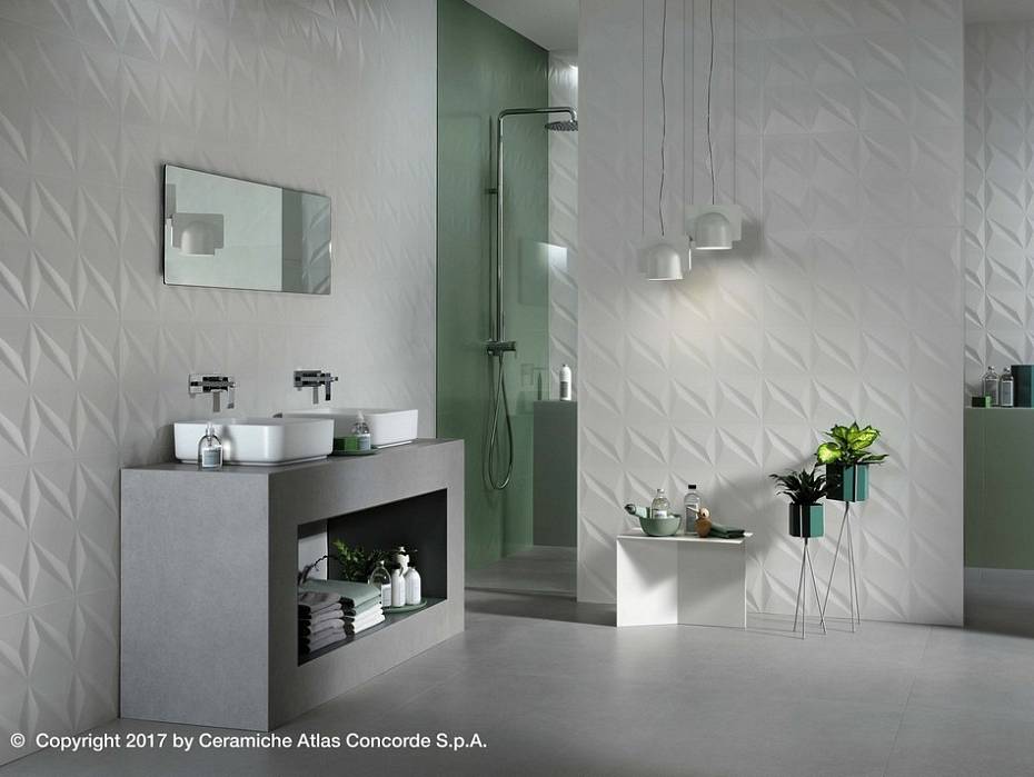 Интерьер 3D Wall Design от Atlas Concorde Italy Интерьер 3D Wall Design от Atlas Concorde Italy