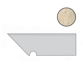 Плинтус Aix  Blanc Battiscopa Sag.Sx. (A0SN) 