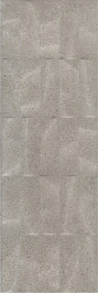 12152R Безана серый структура обрезной 25*75 керамическая плитка