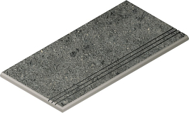 Ступень Дженезис Грэй закруглённая грип левая 30x60 X2 (620040000091)