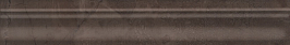 BLC014R Багет Версаль коричневый обрезной 30*5 керамический бордюр